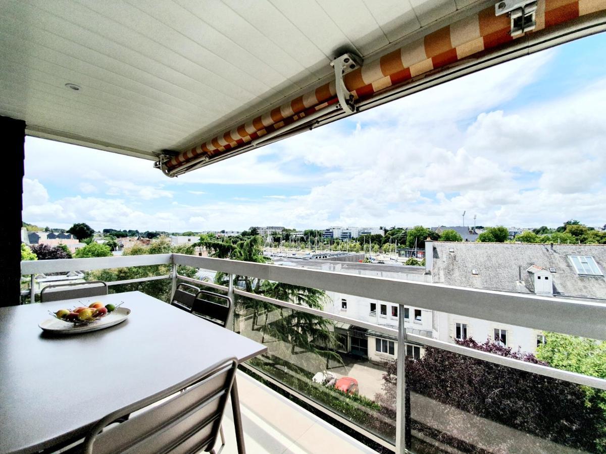 Grand Appartement De Standing Avec Terrasse Vue Port Au Centre De Vannes Ngoại thất bức ảnh